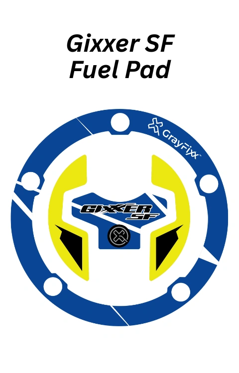 Gixxer SF Fuel Pad | Premium 3D Gel Fuel Pad, Pack of 1